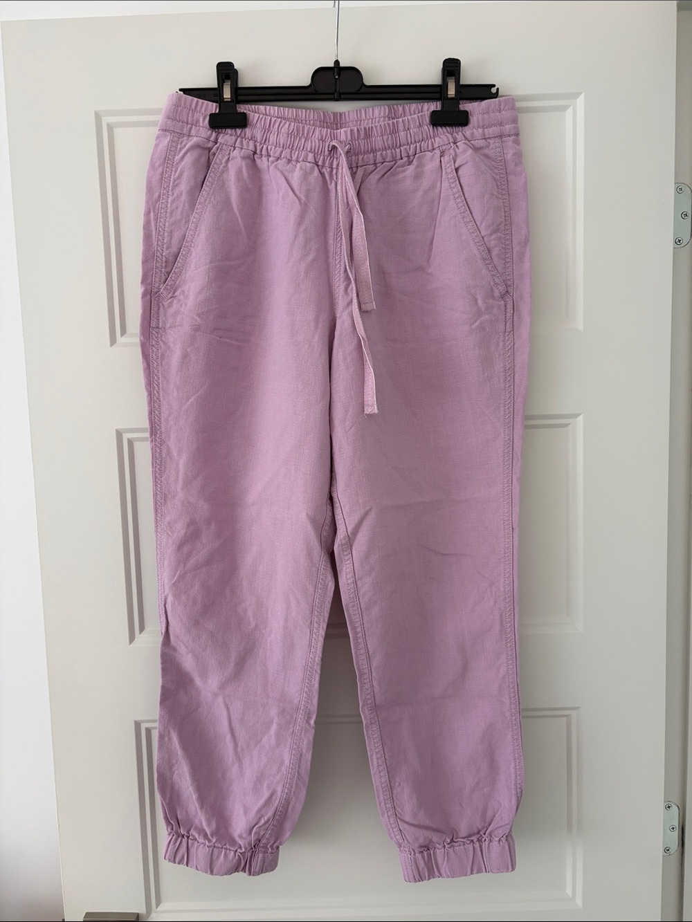 J. Crew Lilac Drawstring Jogger Trousers